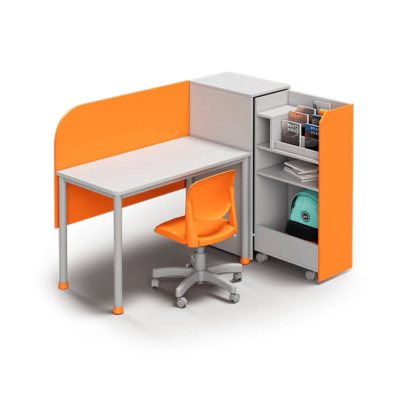 Mesa Professor com Armário Expositor Mesa Professor com Armário Expositor